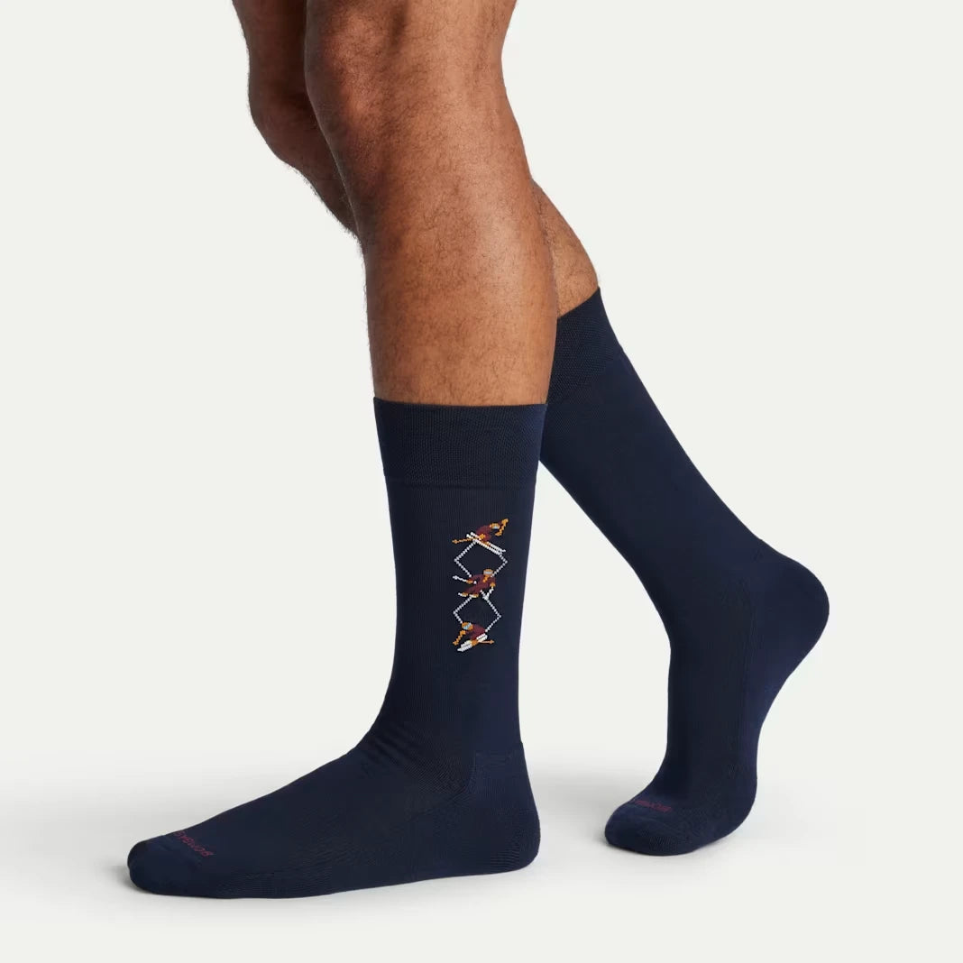 Men's Dress Calf Sock 4-Pack Gift Box - US 5622
