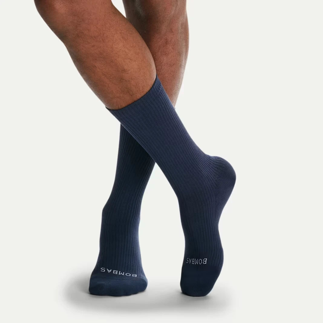 Men's Modern Rib Calf Sock 8-Pack - US 1614