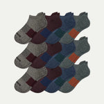 Men's Marl Ankle Sock 12-Pack - US 7229