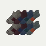 Men's Marl Ankle Sock 8-Pack - US 2801