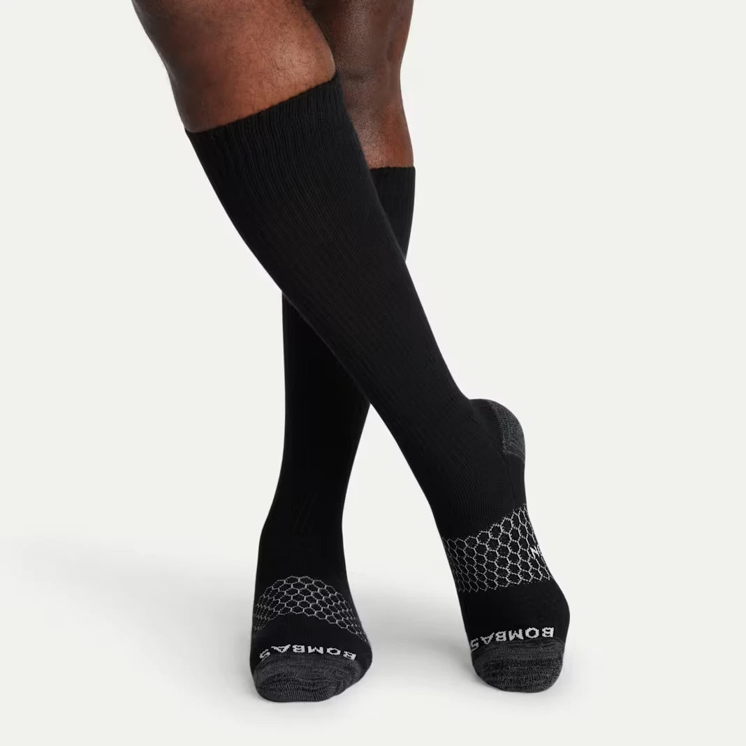 Men's Medical Grade Compression Knee High Sock 6-Pack (20-30mmHg) - US 7414