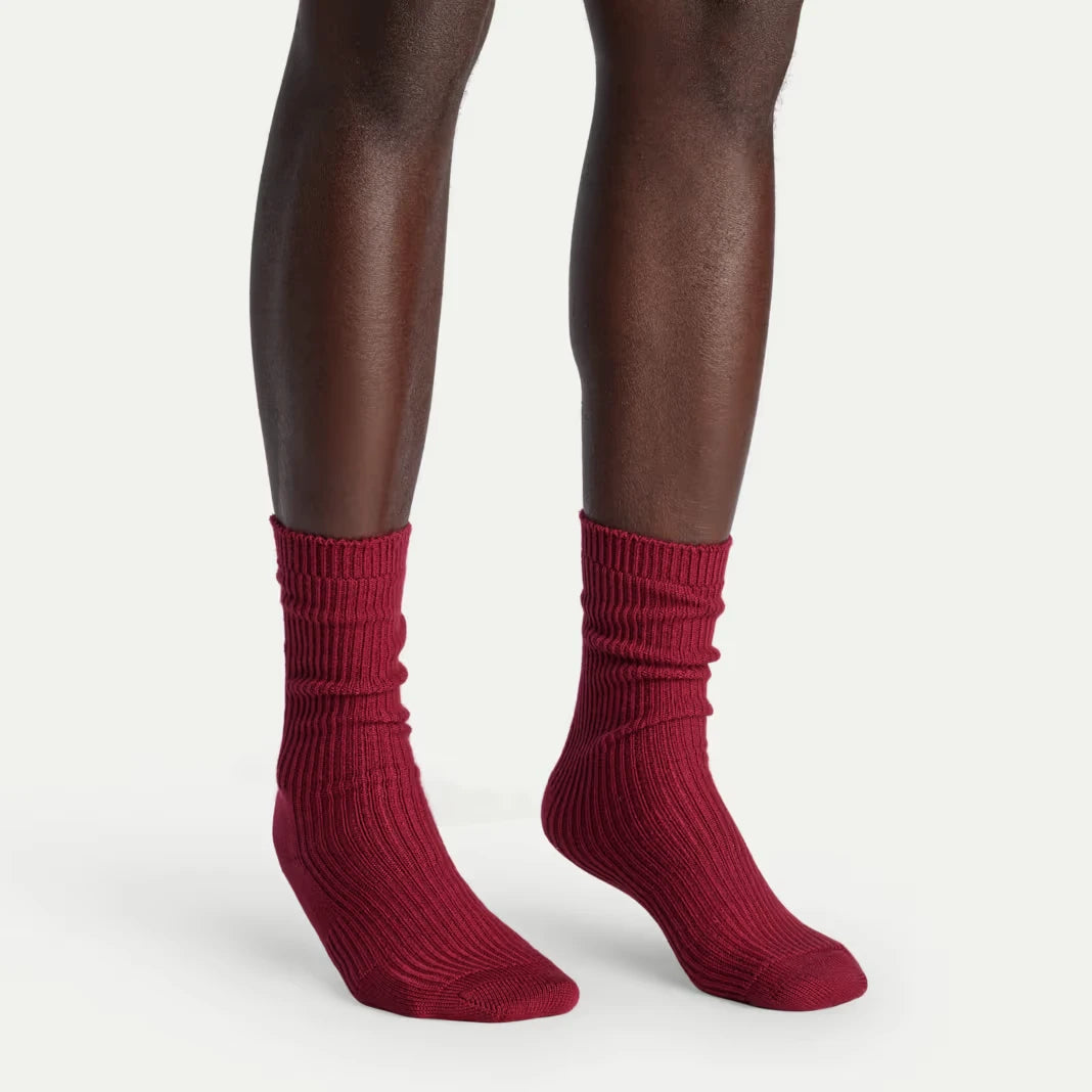 Men's Merino Cashmere Blend Fine Rib Calf Sock 3-Pack - US 6226