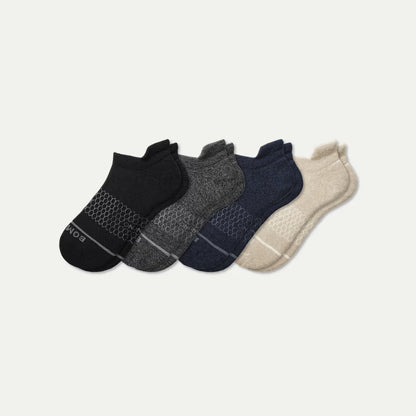 Women's Merino Wool Blend Ankle Sock 4-Pack - US 8246