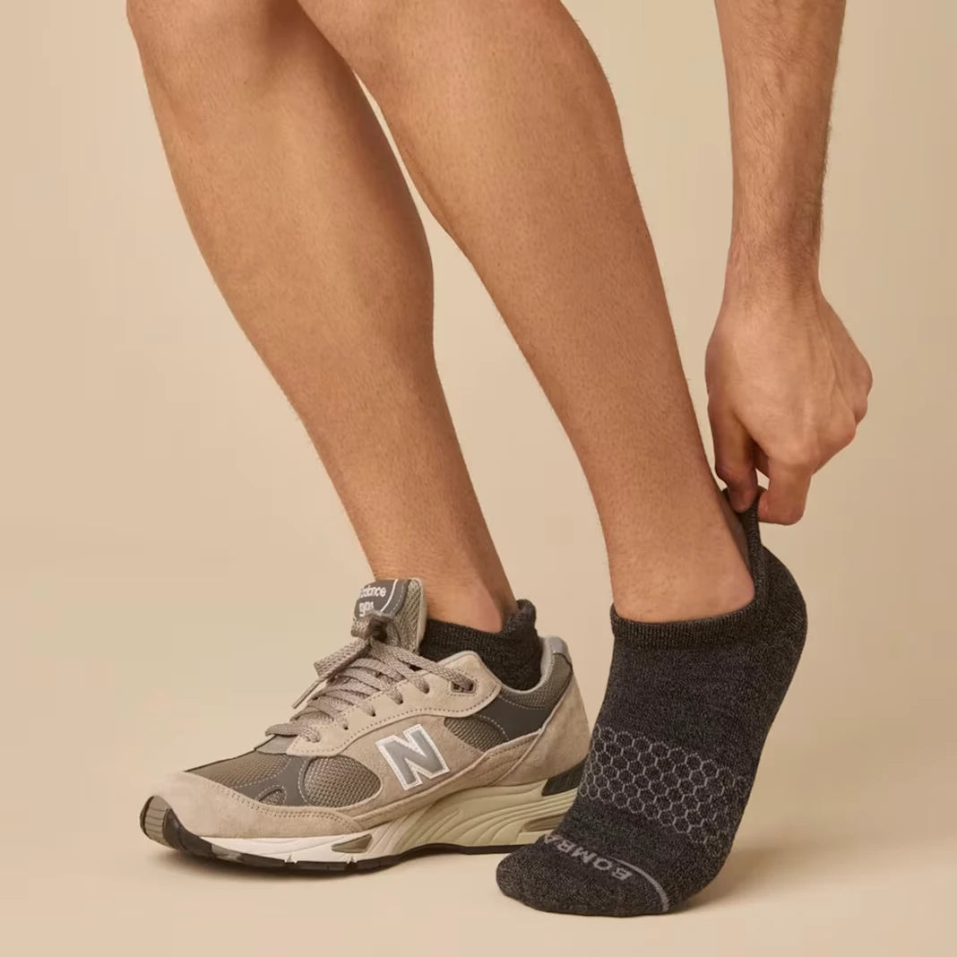 Men's Merino Wool Blend Ankle Sock 4-Pack - US 6005