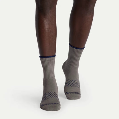 Men's Merino Wool Blend Half Calf Sock 8-Pack - US 0578
