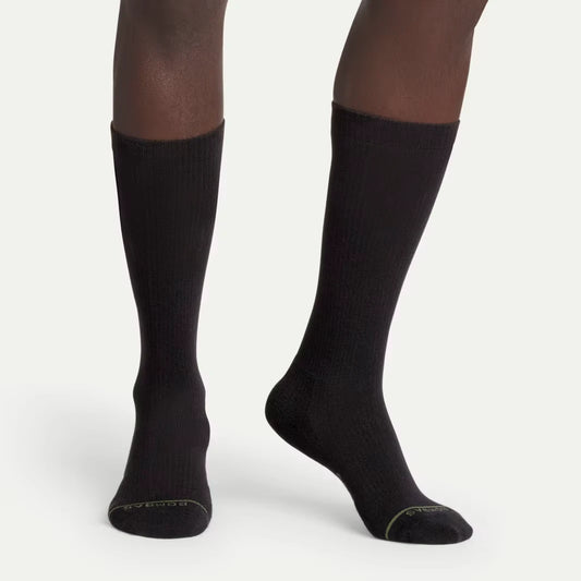 Men's Merino Wool Blend Modern Rib Calf Sock 4-Pack - US 1465