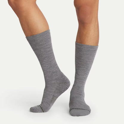Men's Merino Wool Blend Modern Rib Calf Sock 8-Pack - US 8436