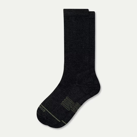 Women's Merino Wool Blend Modern Rib Calf Socks - US 2279