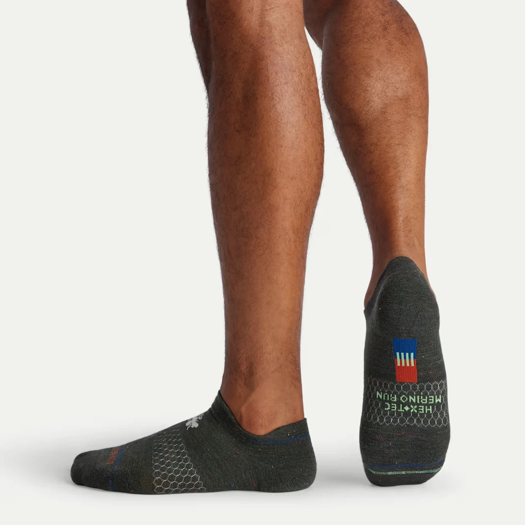 Men's Merino Wool Blend Run Ankle 6-Pack - US 8782