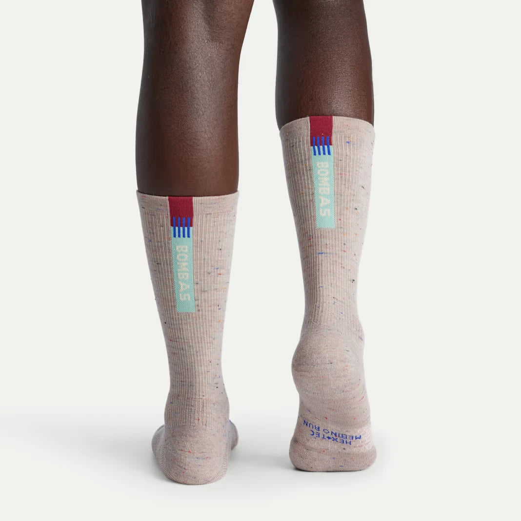 Men's Merino Wool Blend Run Calf Sock 6-Pack - US 7126