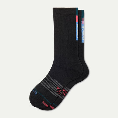 Men's Merino Wool Blend Run Calf Socks - US 2700