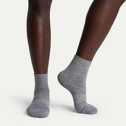 Men's Merino Wool Blend Run Quarter Sock 3-Pack - US 1319