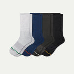 Women's Merino Wool Blend Wide Calf Sock 4-Pack - US 0332