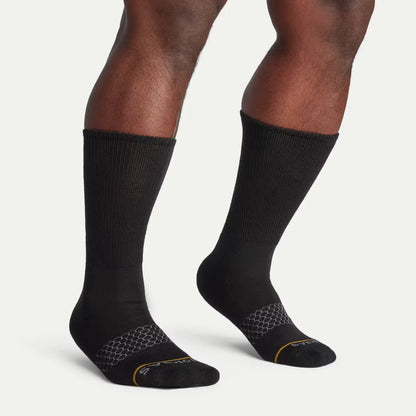 Men's Merino Wool Blend Wide Calf Socks - US 7415