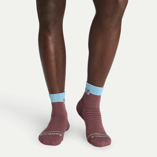 Men's Merino Wool Blend Hiking Quarter Sock 6-Pack - US 2480