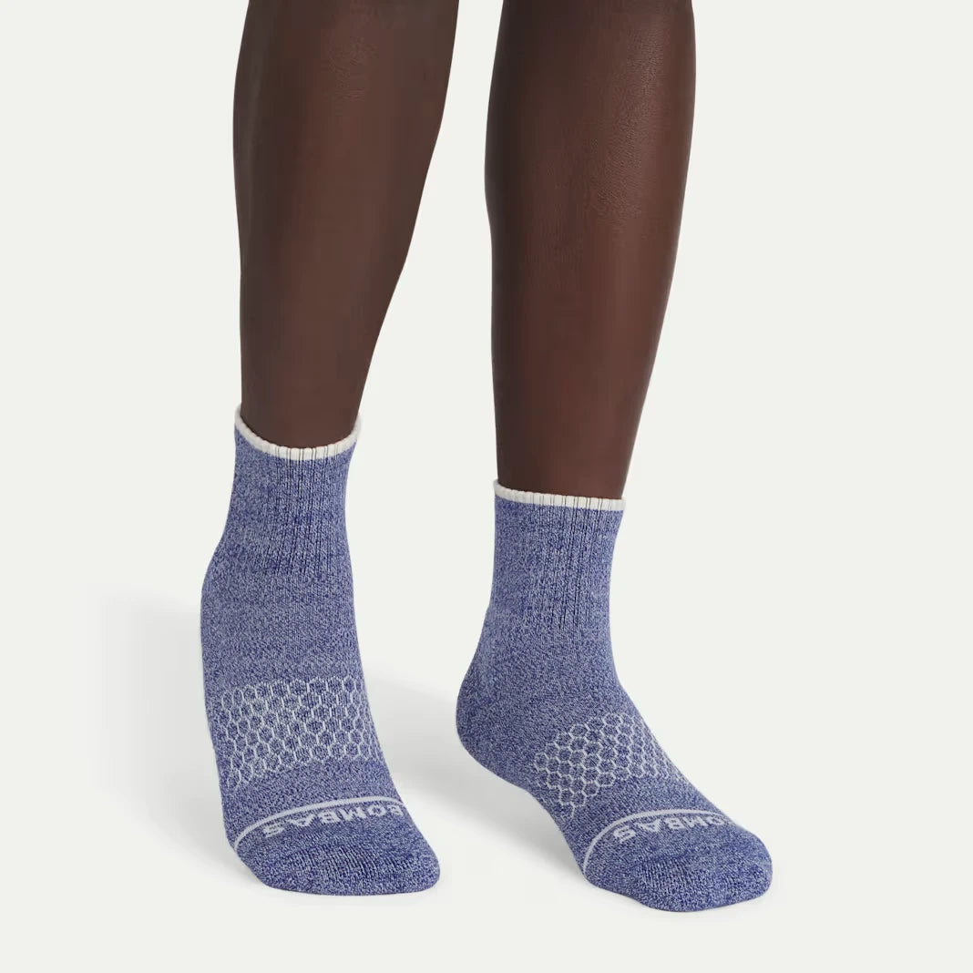 Men's Merino Wool Blend Quarter Sock 8-Pack - US 8985