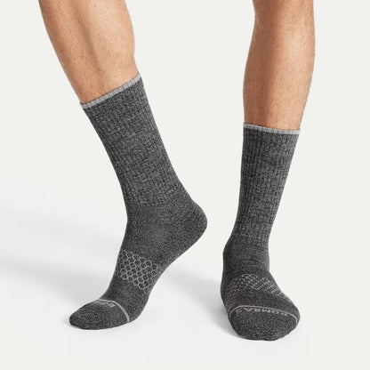 Men's Merino Wool Blend Calf Sock 4-Pack - US 8389