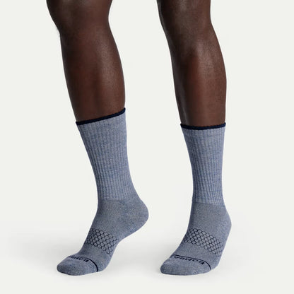 Men's Merino Wool Blend Calf Sock 8-Pack - US 1120