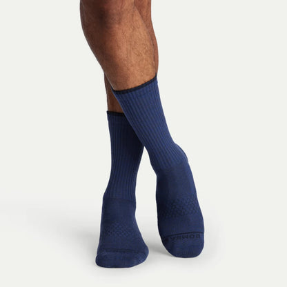 Men's Merino Wool Blend Calf Sock 4-Pack - US 4249