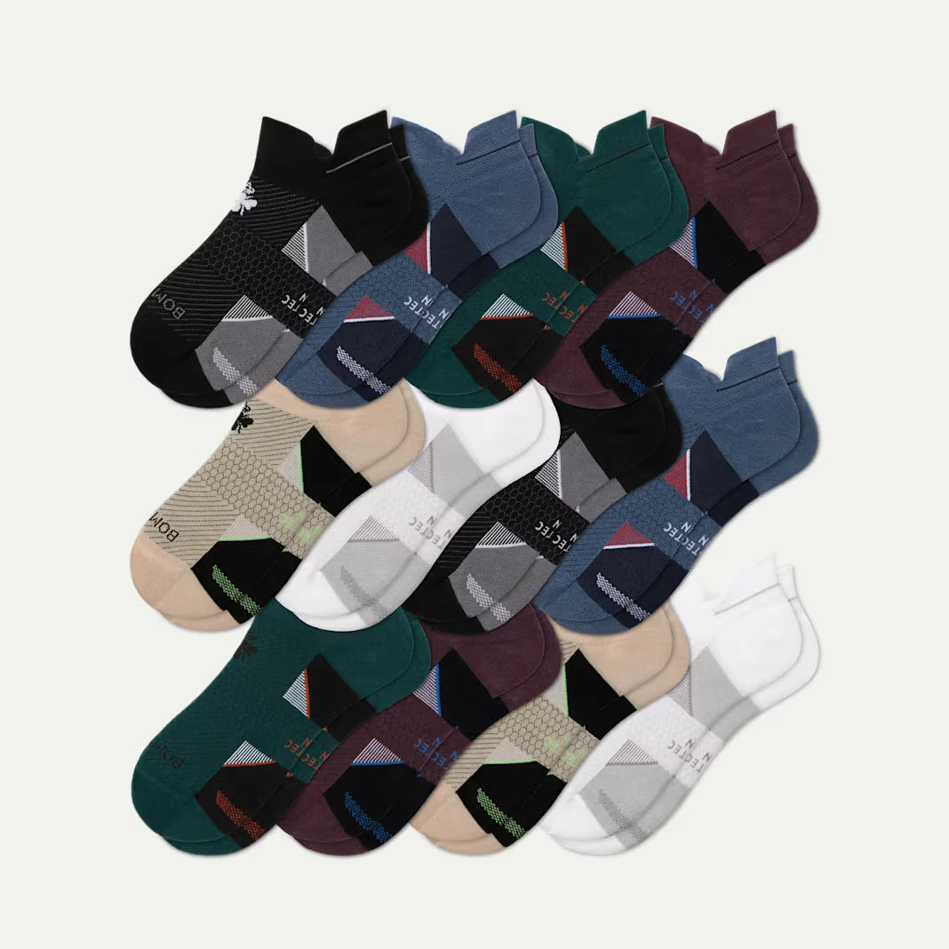 Men's Run Ankle Sock 12-Pack - US 7378