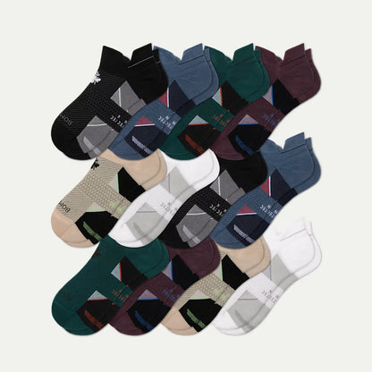 Men's Run Ankle Sock 12-Pack - US 7378