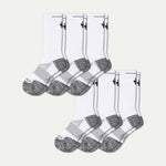 Men's Run Calf Sock 6-Pack - US 8934