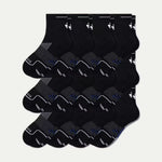 Men's Run Quarter Sock 12-Pack - US 1280