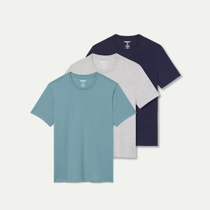 Men's Pima Cotton Crew Neck T-Shirt 3-Pack - US 2638