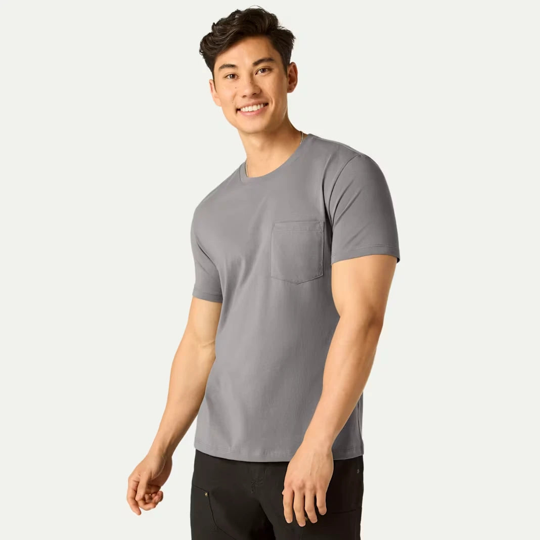 Men's Pima Cotton Pocket Crew Neck T-Shirt 3-Pack - US 1570