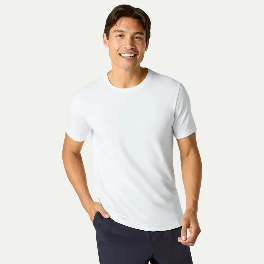 Men's Pima Cotton Slim Crew Neck T-Shirt 6-Pack - US 6320