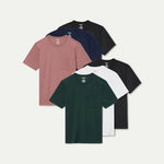 Men's Premium Weight Pocket Crew Neck T-Shirt 6-Pack - US 2058