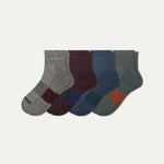 Men's Quarter Sock 4-Pack - US 6617