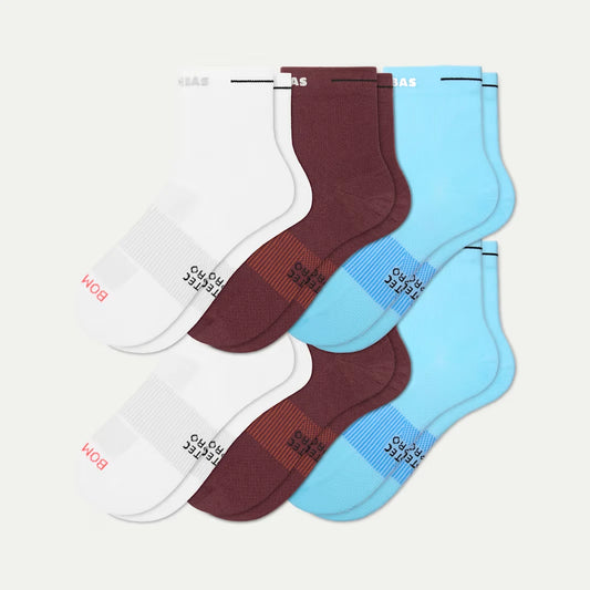 Men's RunPro Quarter Sock 6-Pack - US 8214