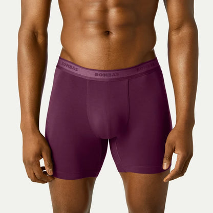 Men's Soft Flex Boxer Brief 6" 6-Pack - US 8090