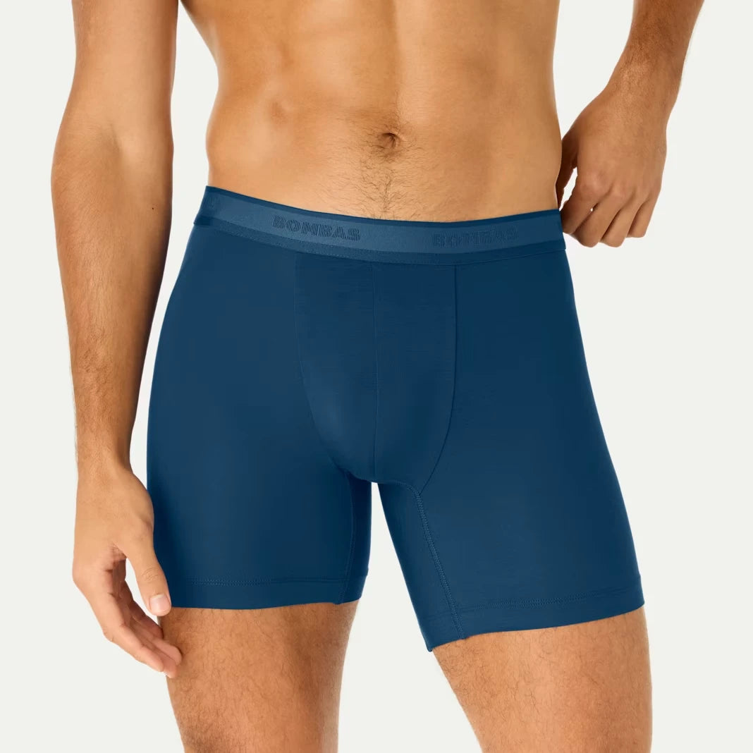 Men's Soft Flex Boxer Brief 6" 6-Pack - US 8090