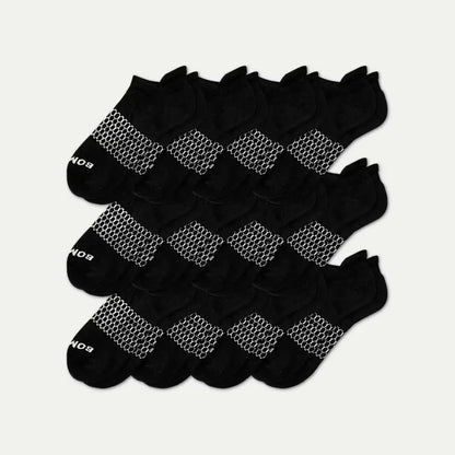 Men's Solids Ankle Sock 12-Pack - US 3965