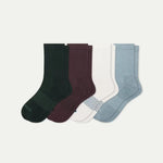 Men's Solids Half Calf Sock 4-Pack - US 4398