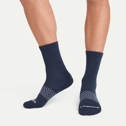Men's Solids Half Calf Sock 4-Pack - US 5845