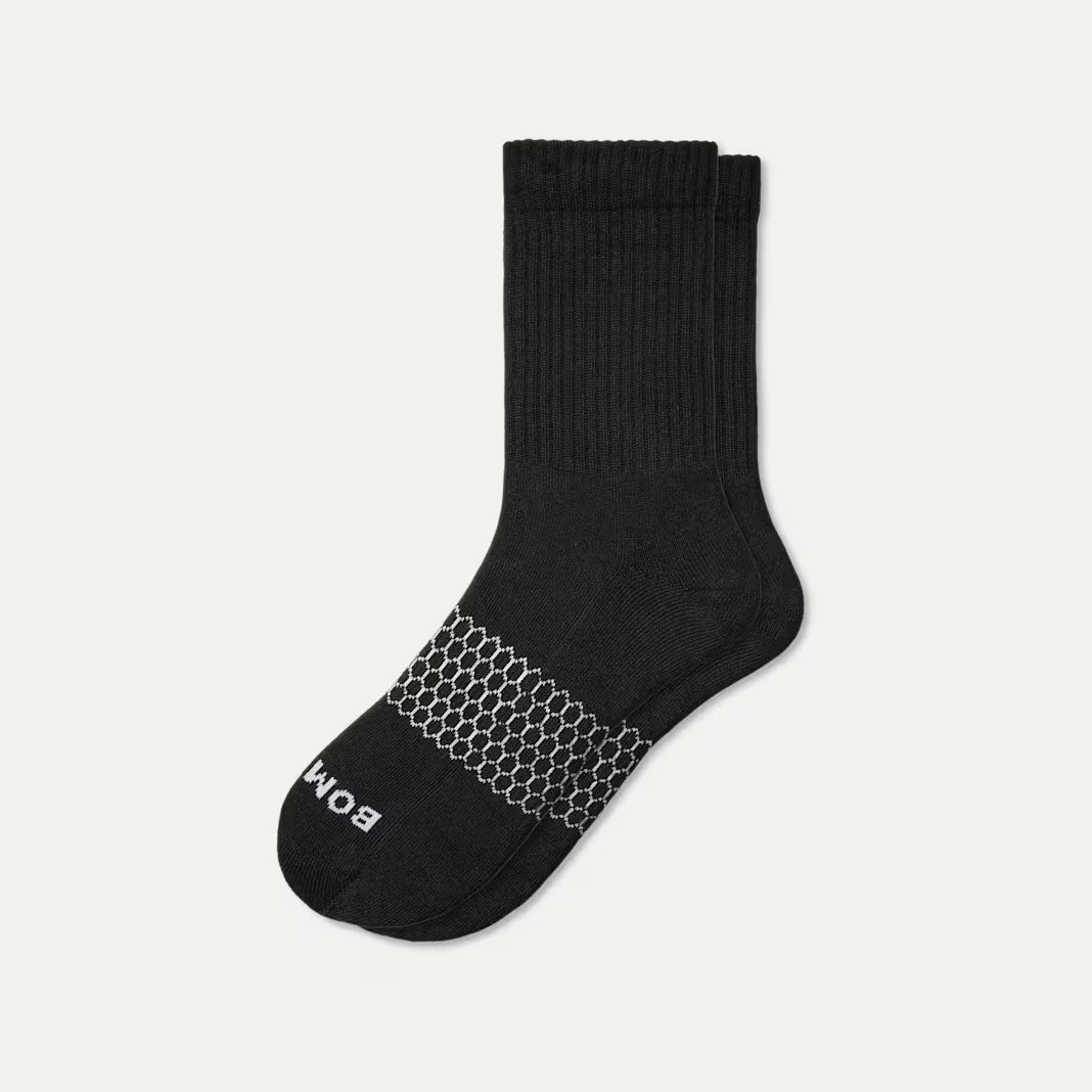 Men's Solids Half Calf Socks - US 9187