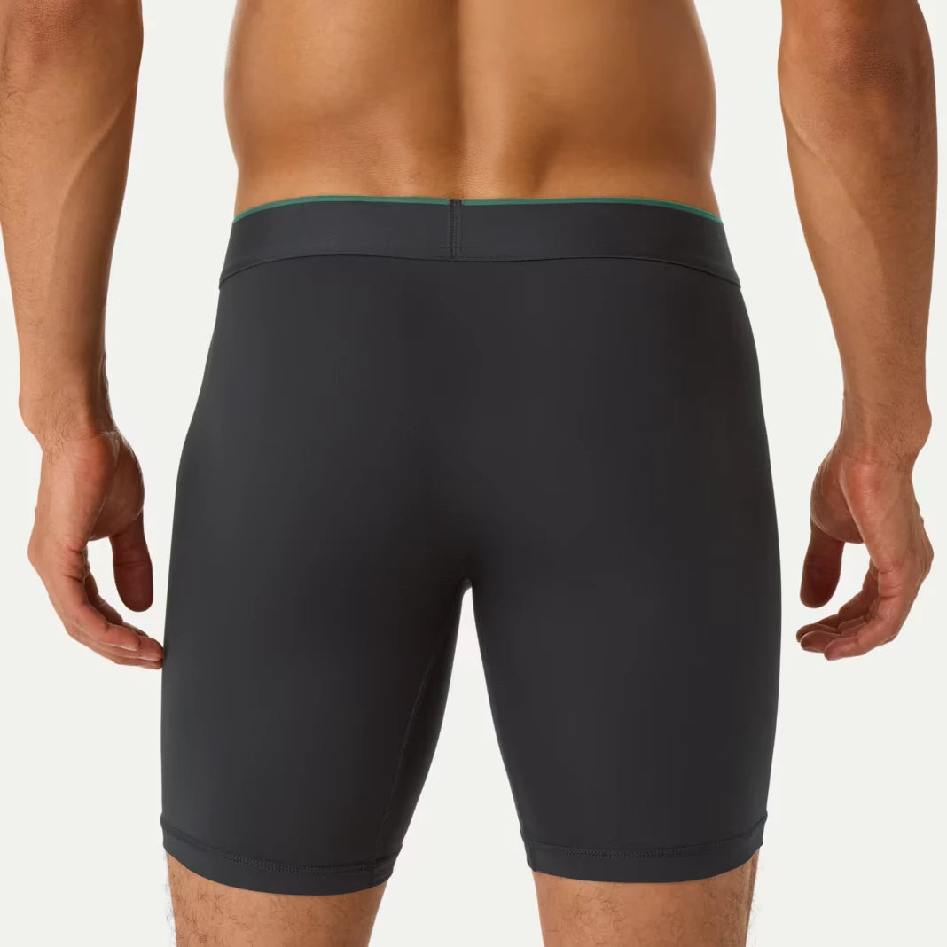 Men's Sport Flyless Boxer Brief 8" - US 0515