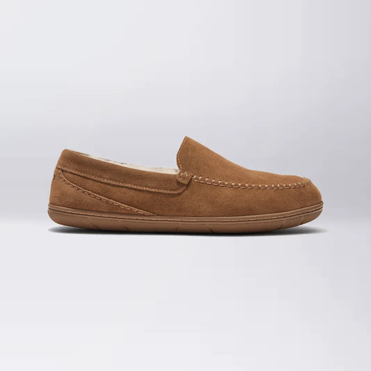 Men's Suede Moccasin Slipper - US 5286