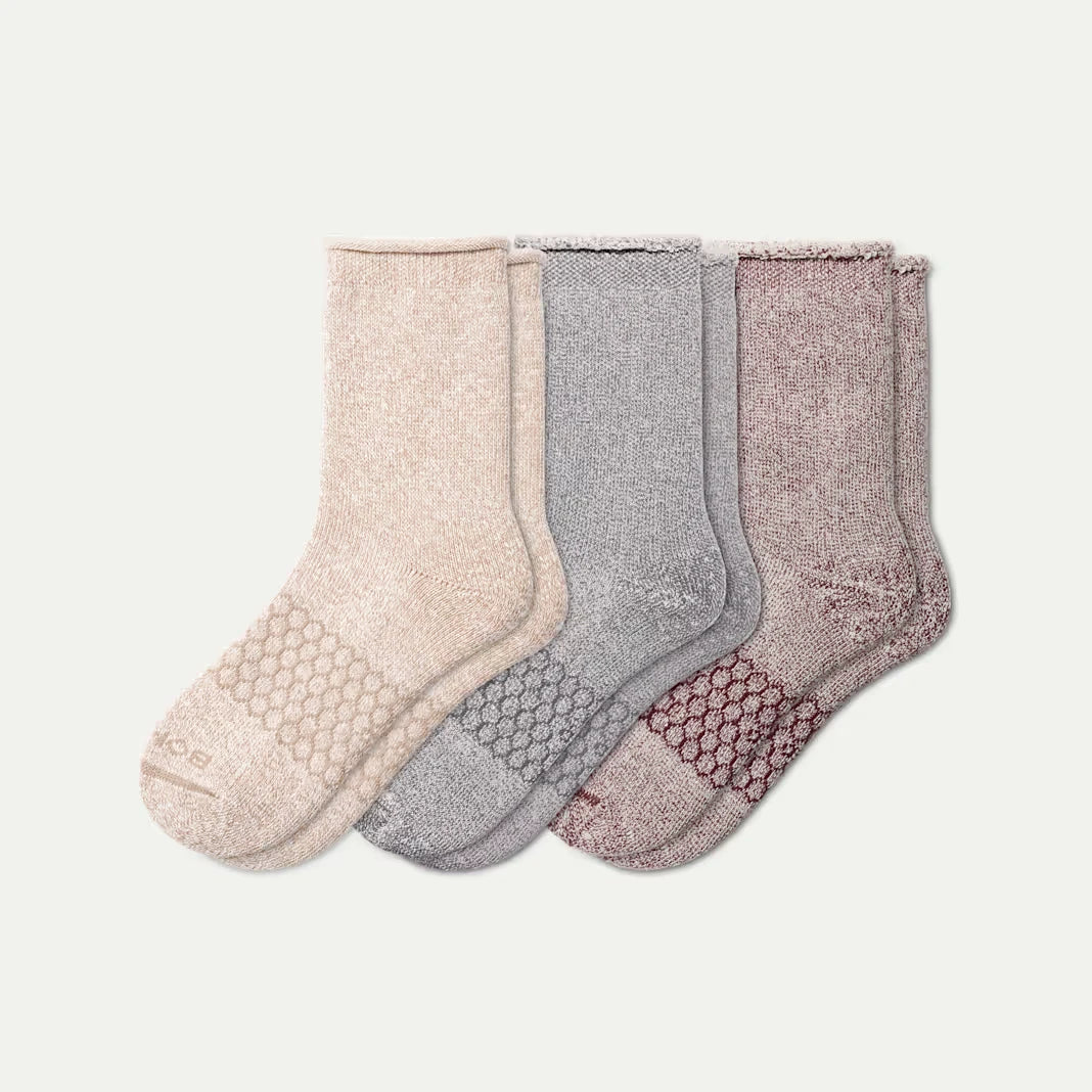 Women's Sweatshirt Sock 3-Pack - US 0083