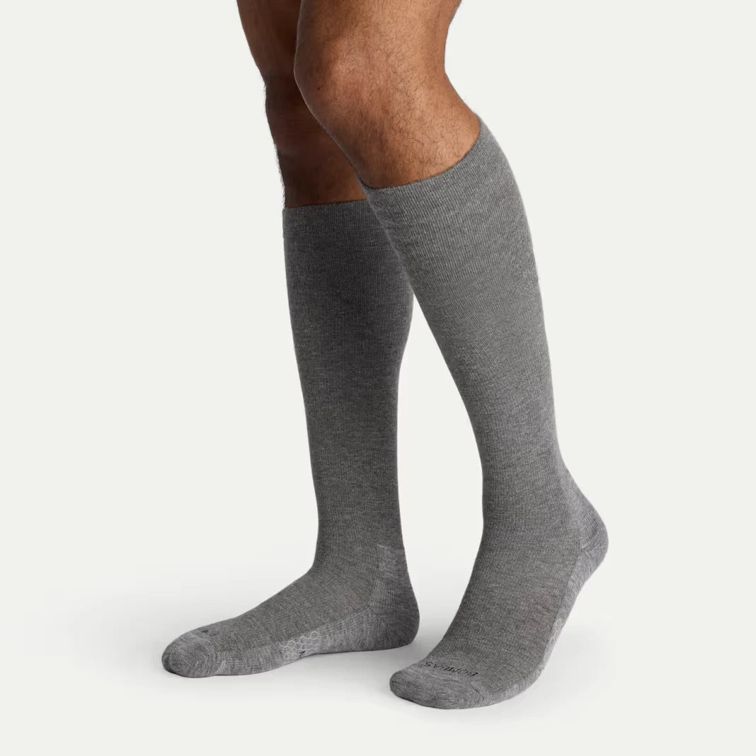 Men's Travel Compression Knee High Sock 3-Pack (15-20mmHg) - US 8859