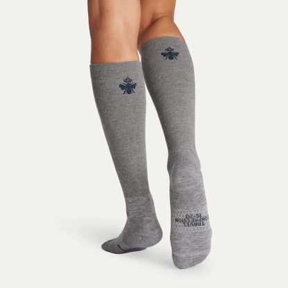 Men's Travel Compression Knee High Sock 6-Pack (15-20mmHg) - US 3355