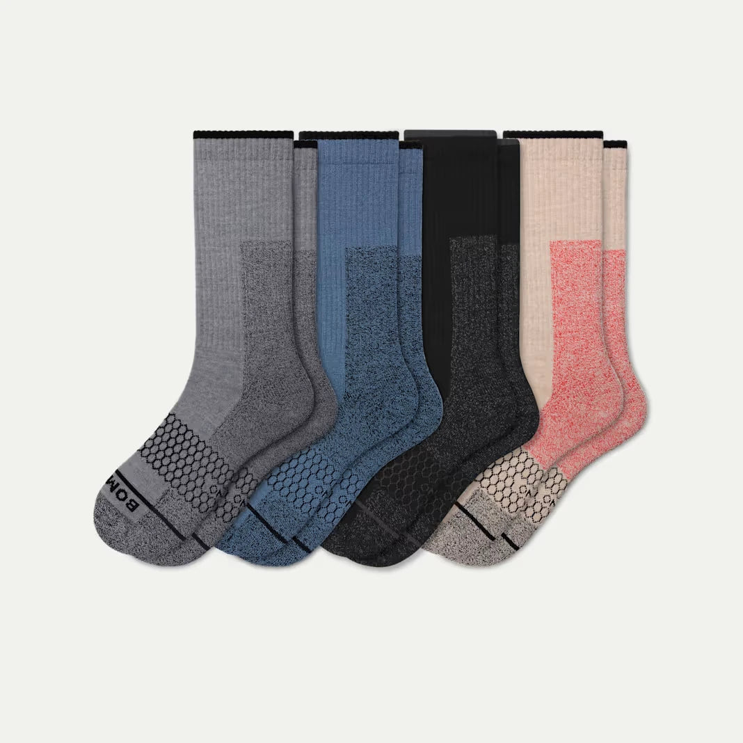 Women's Ultra Strong Merino Blend Calf Sock 4-Pack - US 5291