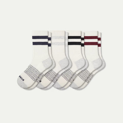 Women's Vintage Stripes Half Calf Sock 4-Pack - US 9910