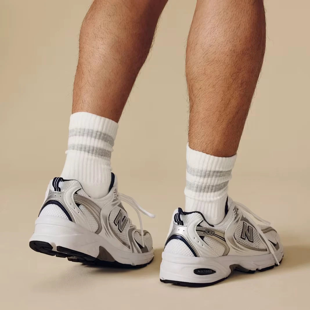 Men's Vintage Stripes Half Calf Sock 4-Pack - US 4977