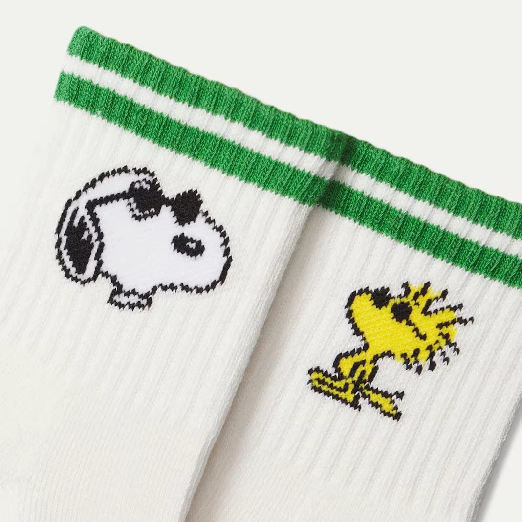 Peanuts x Bombas: Junior Gripper Calf Sock 4-Pack Gift Box - US 6395