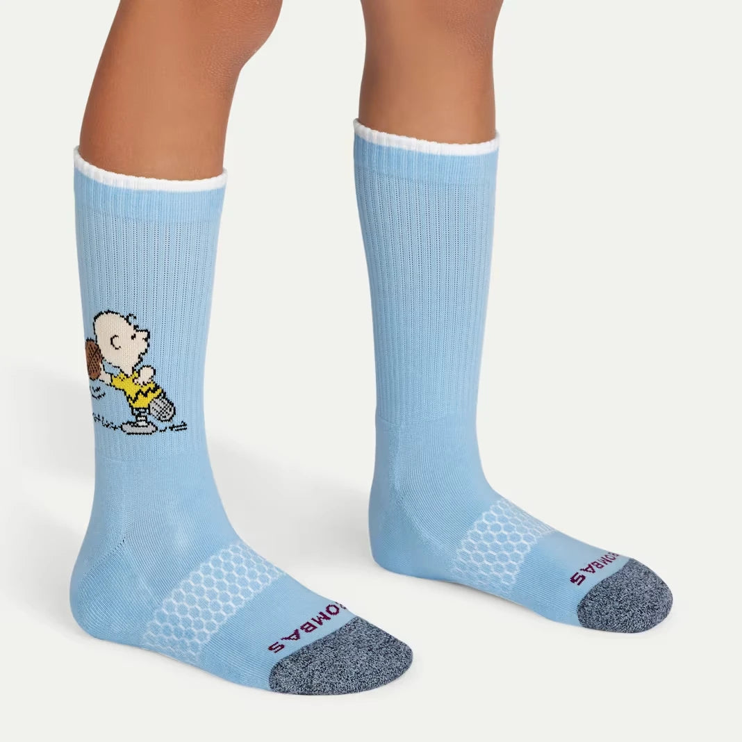 Peanuts x Bombas: Youth Calf Sock 4-Pack Gift Box - US 3586