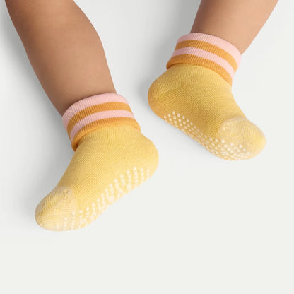 Sesame Street | Bombas Baby Gripper Sock 4-Pack (6-12 Months) Gift Box - US 0846